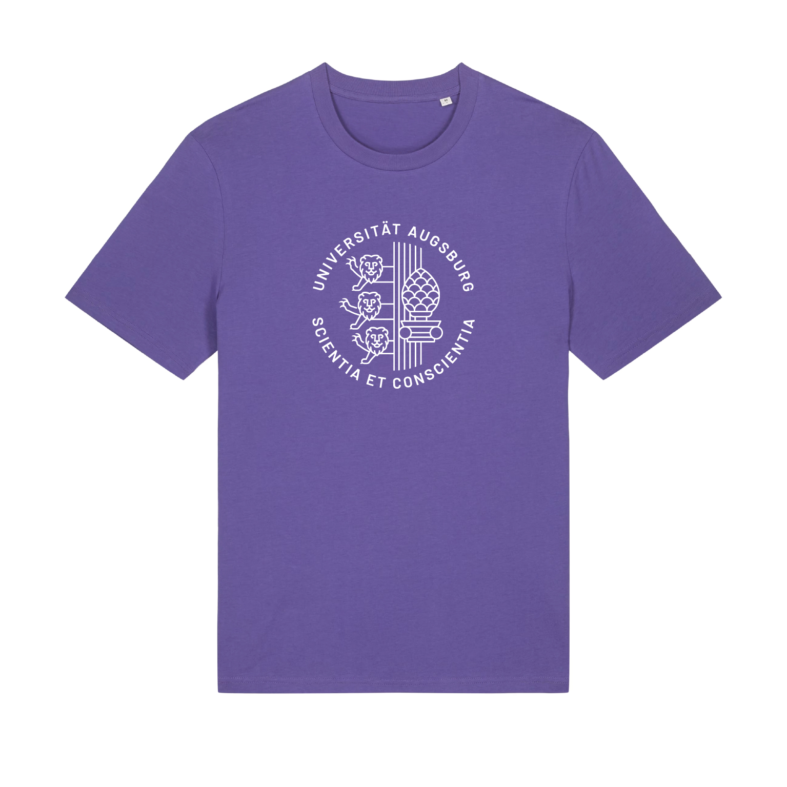 t-shirt college - purple love