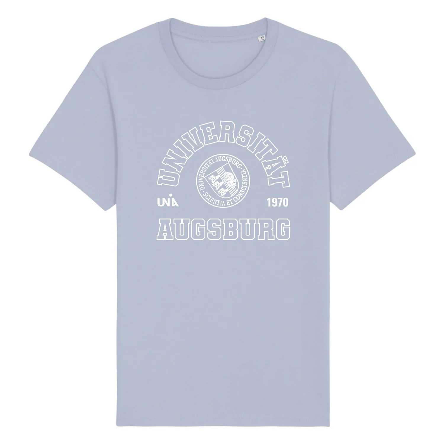 Bio T-Shirt, serene blue