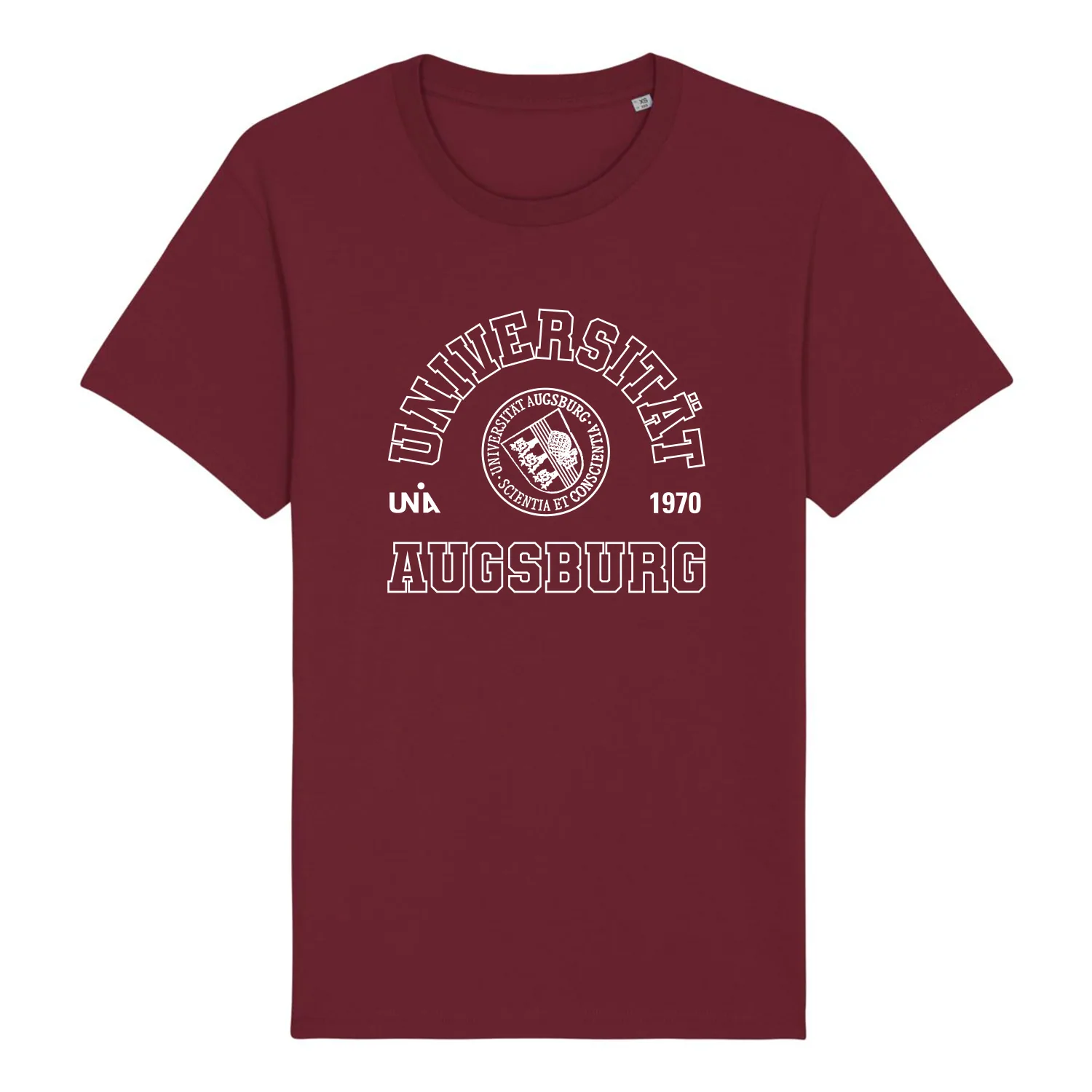 Bio T-Shirt, burgund