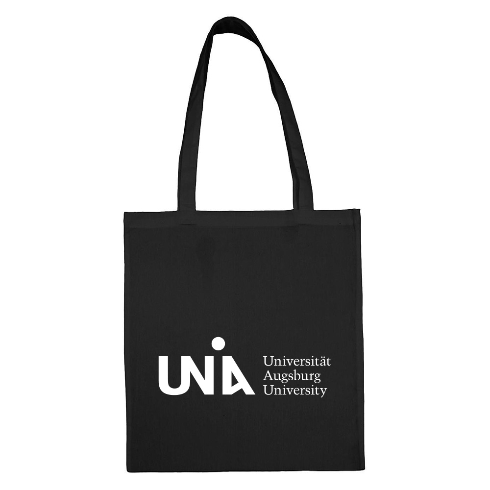 Cotton bag black "Uni logo"